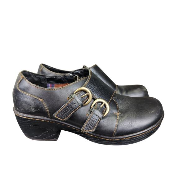 BOC Born Clogs Chunky Monk Double Strap Oxfords Academia Women's 9 Academia - Picture 1 of 8
